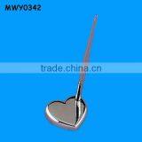 Heart Shape Clear Gift Resin Pen Set Wedding Supplies thumbnail-1
