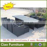 Home Garden 8 Seater Dining Furniture Cube Table and Chair thumbnail-1