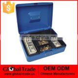 451501 Money Safe Deposit Box Metal Home Security Key Cash Coin Box thumbnail-1