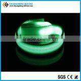 Wholesale LED Light Woven Bangles, Silicone LED Bracelet, Fashion Wirstband thumbnail-5
