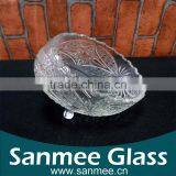 Personalized Butterfly Patterns Glass Ice Cream Cup thumbnail-2