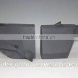 GREY S/2 POLYSTONE DOLPHIN DECOR thumbnail-1