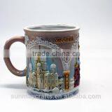 Wholesale Custom High Quality Russia MOSCOW Souvenir Ceramic Cup for Sale thumbnail-2