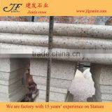 China Shrimp Pink Granite Stone Exterior Stair Handrail thumbnail-2