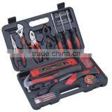 LB-398 37pcs Double Color Handle Hand Tool Set in Black Plastic Case
