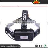 High Quality Headlamp XML-T6 LED Powerful 2000 Lumens Zoomable LED Headlamp thumbnail-4