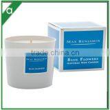 Multi Colored Scented Candle in Glass Vessel With Gift Box thumbnail-3