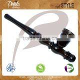 Handcrafted Popular Ebony Wood Smoking Pipe by Petals Concept From India thumbnail-1