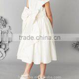 Child Bow Ivory Premium Bridesmaid Wedding Dress HSD8133 thumbnail-1