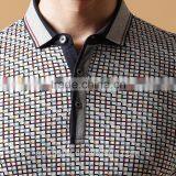 Mens Long Sleeve Polo Shirts OEM 100% Cotton Classic Collar Polo t Shirt for Men thumbnail-6