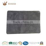 2016 NEW Microfiber Coral Fleece Bathmat With Grey Color thumbnail-1