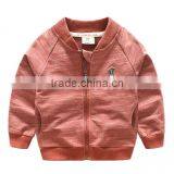 In Stock Embroidery Baseball Jacket Cotton Fashionable Kids Boy Fall Coats thumbnail-4