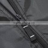 Manufacturer From Jiangxi Men's Waterproof Jacket Black Color Open Fly With Zipper 100% Polyester AC Coated With 1x1 Rib thumbnail-4