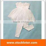 Stock Kids Clothing Girls Knitted Dress and Pants Set Overstock Liquidation,140807e thumbnail-1