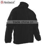 Oem Service Custom Color Plain Zipper-up Warm Windproof Polar Fleece Men's Coat thumbnail-5