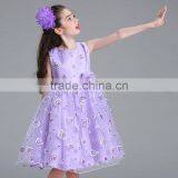 Children Elegant Party Dress Fancy Girls Flower Dress Kids Clothingl619 thumbnail-2