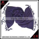 Soft Warm Cheap Polyester Women Plaid Scarf thumbnail-2