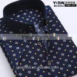 2015 Nice Men's Long Sleeve Corduroy Dress Printed Shirt thumbnail-1