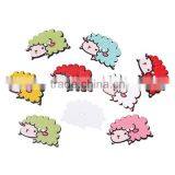 Low Price Colorful Wooden Button thumbnail-1