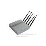 5 Antennas High Power Wifi/ Bluetooth GSM 3G Mobile Signal Jammer Blocker Isolator Shield,with IR Remote,cover 50m thumbnail-1
