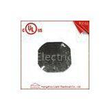 Octangular Electrical Metal Conduit Box Cover With Middle Hole 1/2 Inch or 3/4 Inch