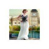 Hot Sale Floor Length Halter Beaded Formal Evening Dress for Mom thumbnail-2