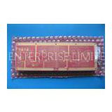 High Frequency 10 Layer Hybrid PCB FR-4 Red Mask Transmitter Circuit Board
