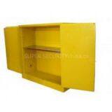 1.0mm 18 Gauge Steel Class 3 Yellow Powder-Coated Liquid Safety Flammable Chemical Storage Cabinet