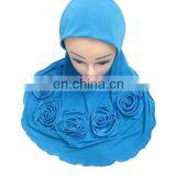 Hijabs Islamic Scarf Shemagh Fashion Scarf In Blue thumbnail-1