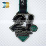 New Custom Metal 21th Taoyuan Marathon Medal