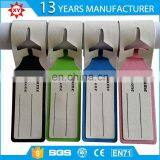 Custom Made Wholesale Leather Tag Airplane Shaped Luggage Tag thumbnail-6