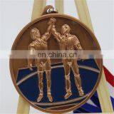 2017 New Design Custom Made 3D Emboss Logo Boxing Match Medal thumbnail-3