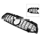 Серебристый передний бампер, решетка радиатора, сетка капота из ABS для Mercedes Benz класса A W177 с 2018 года thumbnail-1