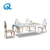 Table Frames Stainless Steel Marble Dining Table