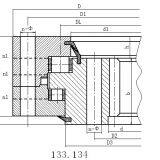 Precision Crossed Cylindrical Roller Slewing Bearings 134.45.2800 thumbnail-1