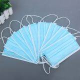 Blue Color Three Layers 3 Ply BFE95 PP Meltblown Nonwoven Medical Facemask Face Masks With Custom Box thumbnail-2