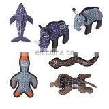 Wholesale Bite-resistence Chew Elephant Whale Shape Dog Hard Tuff Toys thumbnail-2