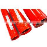 1" Galvanized Red Epoxy Welded Steel Pipe Thread End ASTM A795 SCH 40 thumbnail-5