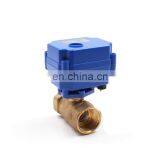 Offer Smart 3/4" Mini Motor 24VAC DC Electric Ball 2-Wire Irrigation Water System Valve Controller Pool thumbnail-2