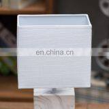 Wholesale Cheap Price Cuboid Pillar Shape Home Office Decor Ceramic Marble Custom Desk Lamp With Logo thumbnail-3