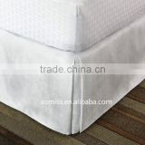 Wholesale new style hotel bed skirt fitted bed skirt fireproof bed skirting