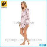 Wholesale Casual Custom 2016 Lady Fashion Casual Printing Sleepwear thumbnail-3