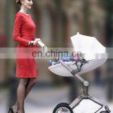 EN1888 2 in 1 Luxury High View Travel Baby Buggy With Carrycot thumbnail-6