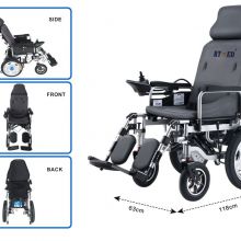 Electric wheelchair with remote control