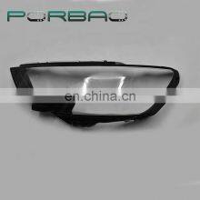 PORBAO Black Border Transparent Headlight Lens Cover for A3 16-19 Year thumbnail-3