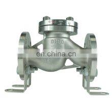 DKV DN50-DN300 DIN 3202 F6 Pn16 Stainless Steel 304 Water Swing Check Valve for Sea Water thumbnail-5