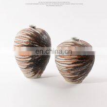 Chinese Modern Matt Ceramic Vase Hand Painted Flower Arrangement Large Ceramic Vase Home Or Hotel Decoration thumbnail-2