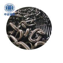 68mm Black Painted Floating Wind Power Platform Studless Link Anchor Chain thumbnail-2