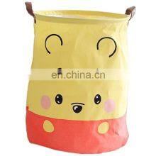 lovely little bear multipurpose collapsible nursery storage basket fabric for children