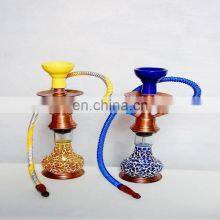 Set of 2 Glass Coloured Hookah Shisha for Sale